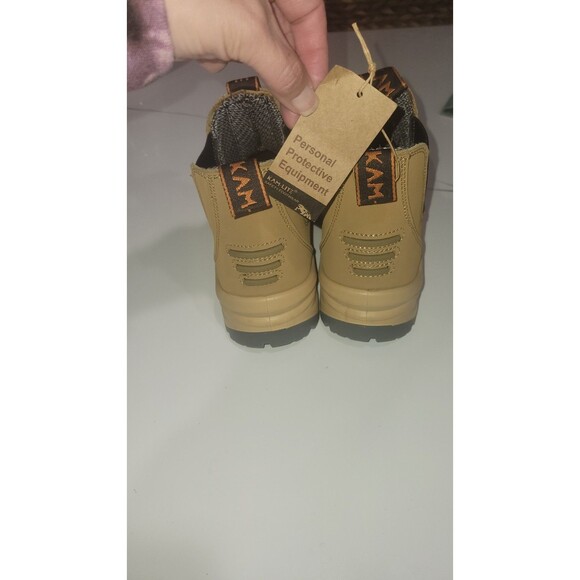 Mens 6.5 KAM-LITE Chelsea safety Slip On, Steel Toe Waterproof Safety Boots/shoe - Picture 9 of 16